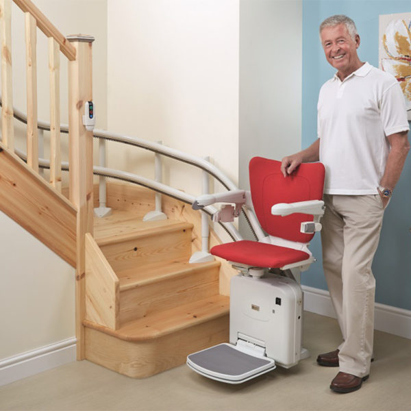 handicare 2000 best quality san francisco stairlift freecurve cre-2110 bruno
