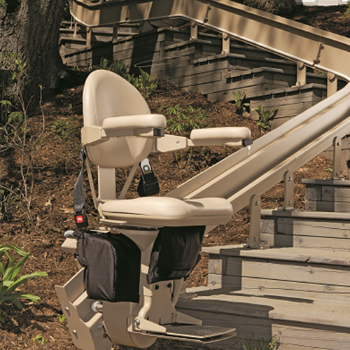 BRUNO CRE2110E exterior stairchair outside chairlift