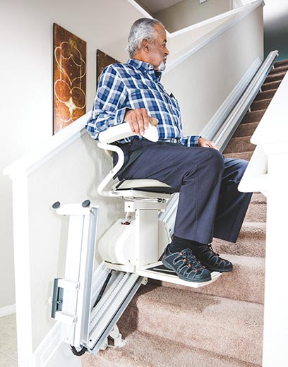 Fullerton indoor residential home straight rail liftchair