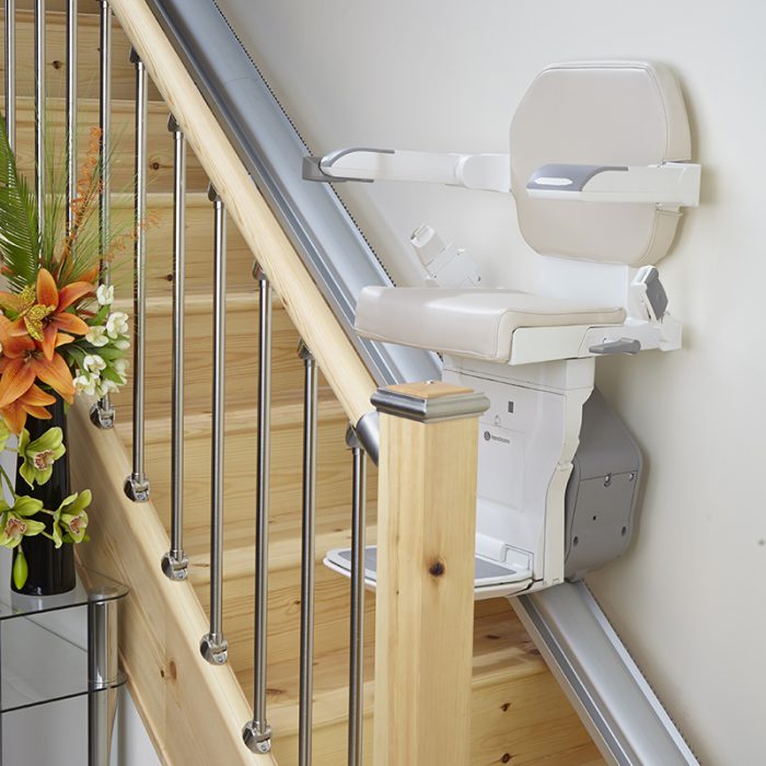 Anaheim residential home straight rail stairlift