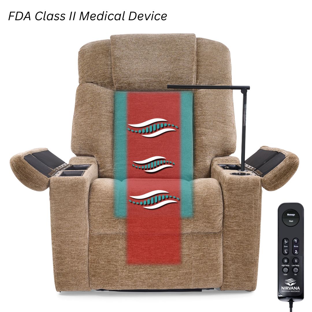 Golden Cloud PR517 4-zone Medium/Large power lift recliner