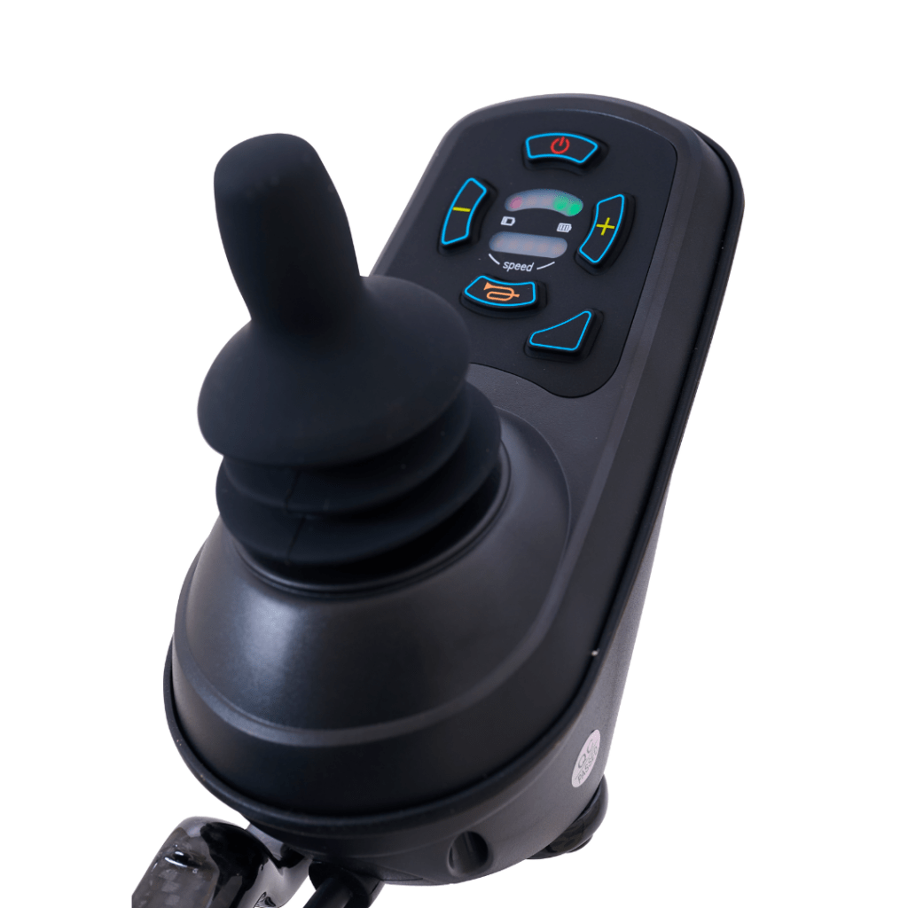 Cricket wheelchair removable joystick controller