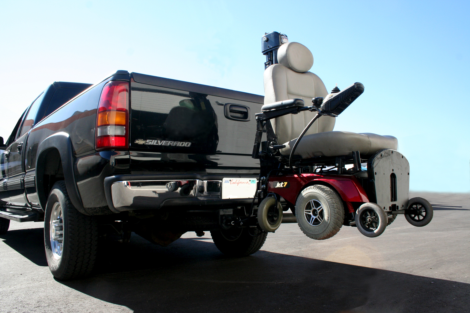 Trilift Mobility Scooter and Wheelchair Lift