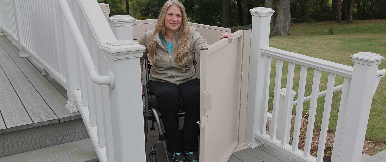 rent phoenix wheelchair elevator vpl porch lift mobile home stage
