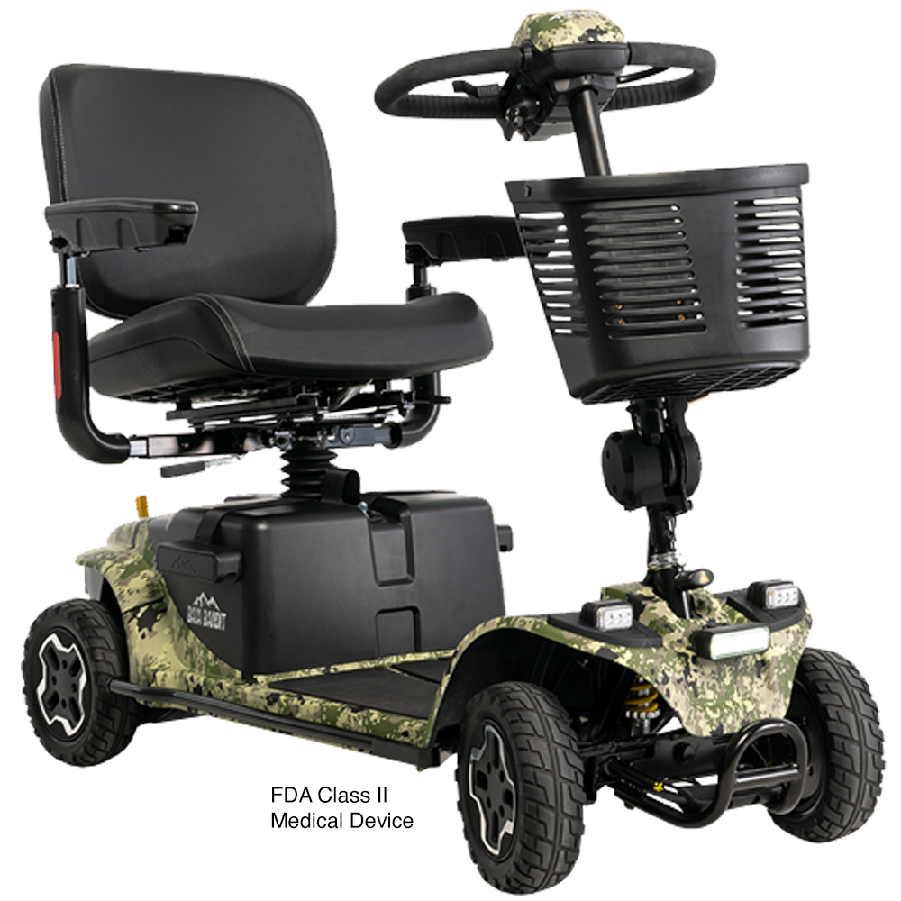 Pride Baja Bandit 4-Wheel electric mobility scooter at The Jazzy Store by Electropedic, Phoenix