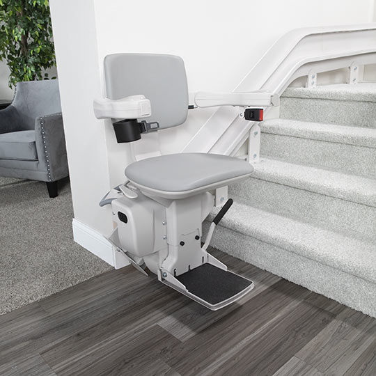 Bruno Elite curved stair lift