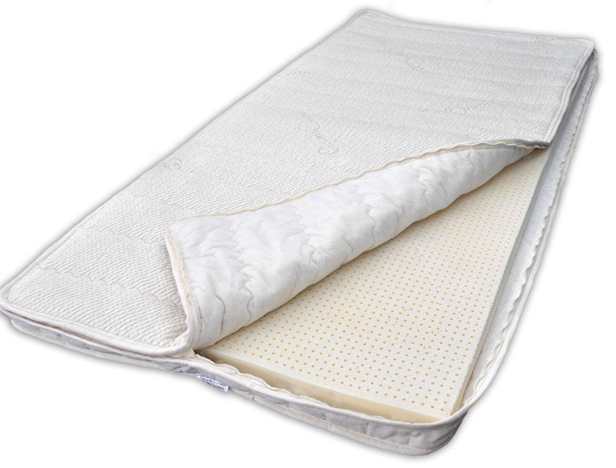 The Luxurious Latex Mattress Pad Topper for hospital beds