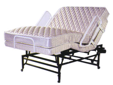 High Low up and down Los Angeles electric power motorized frame foundation adjustable hospital bed