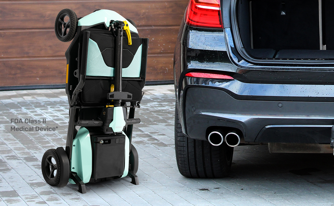 Pride Go Go Super Portable folding mobility scooter