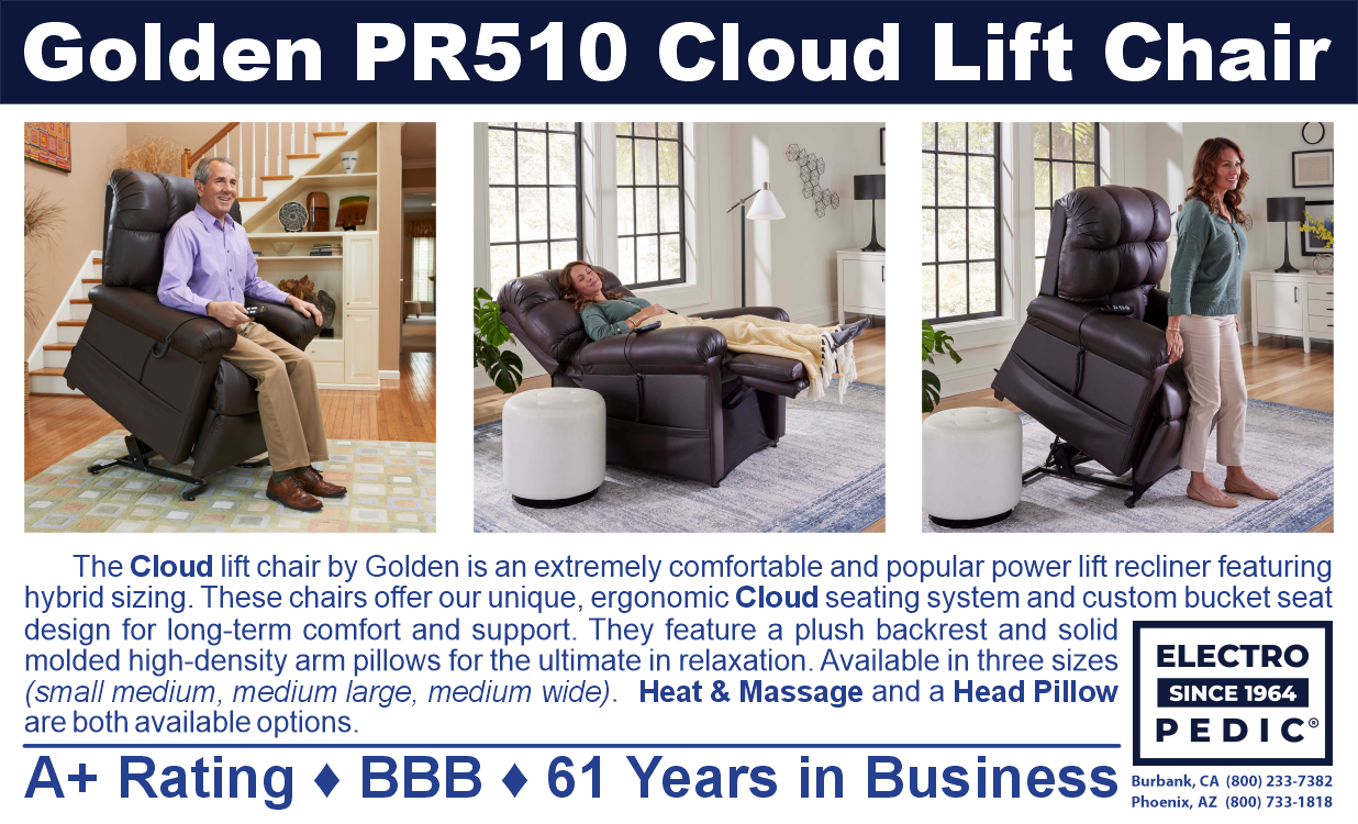 LA Price Golden PR510 Cloud Lift Chair