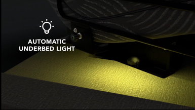 Automatic underbed light