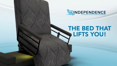 The bed that lifts you!