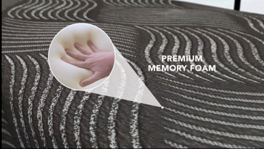 Premium memory foam mattress