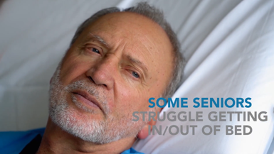 Some seniors struggle getting out of bed
