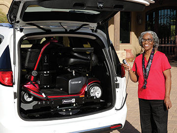 Bruno Joey scooter carrier for cars