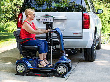 Used Bruno Out-Sider mobility scooter carrier