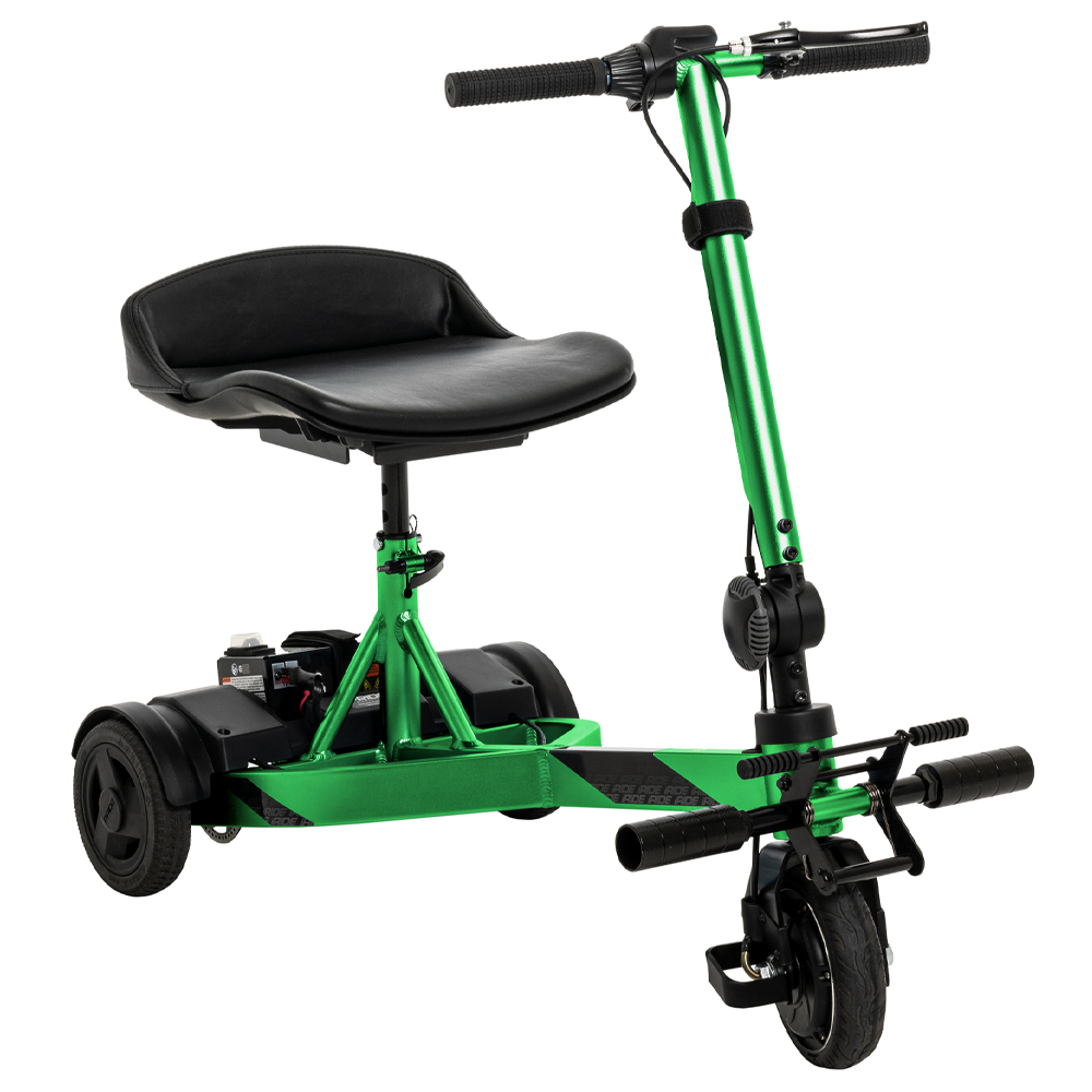 compact foldable lightweight san diego 3 wheel electric senior scooter
