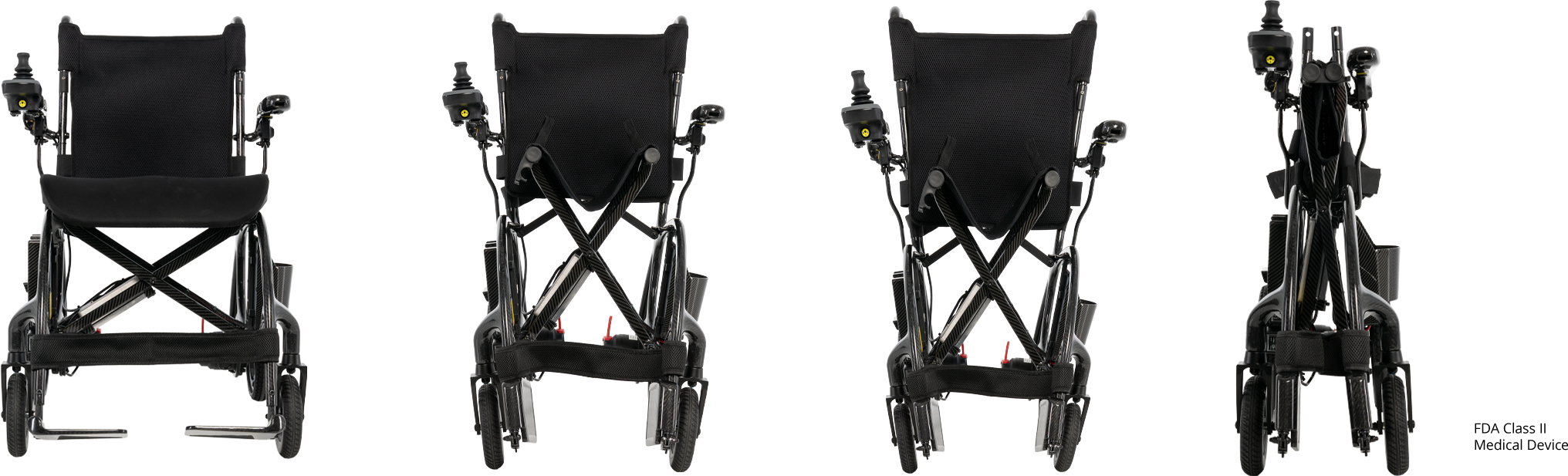 Carbon 27X Foldable Electric Power Motorized Chair