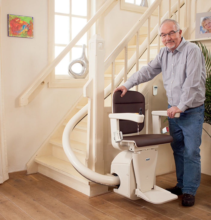 Handicare Freecurve stair chairlift