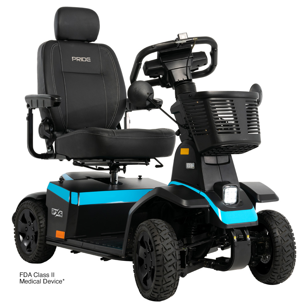 Pride PX4 electric mobility scooter at The Jazzy Store by Electropedic, Phoenix