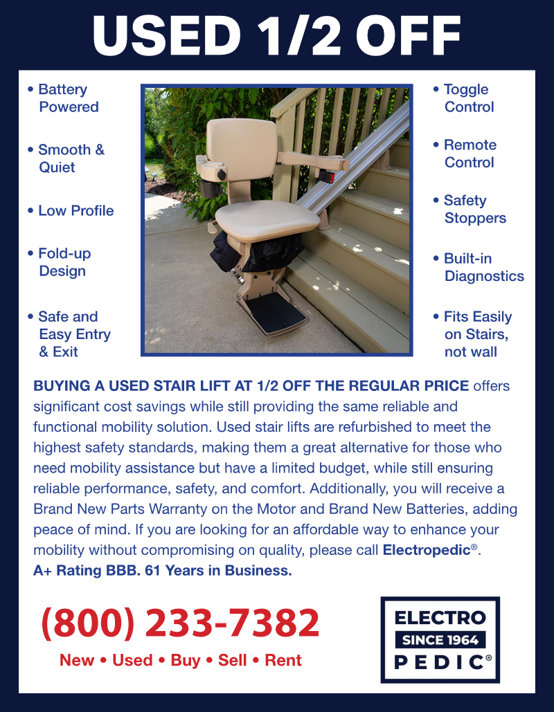 pre-owned stairlifts