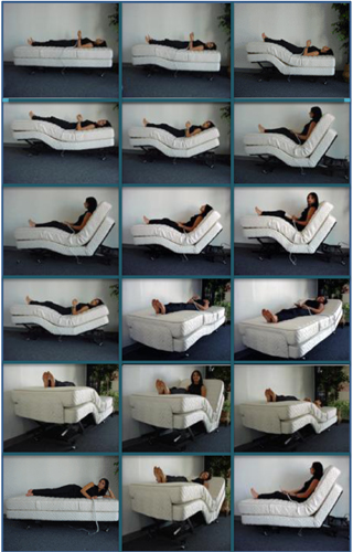 adjustable bed positions