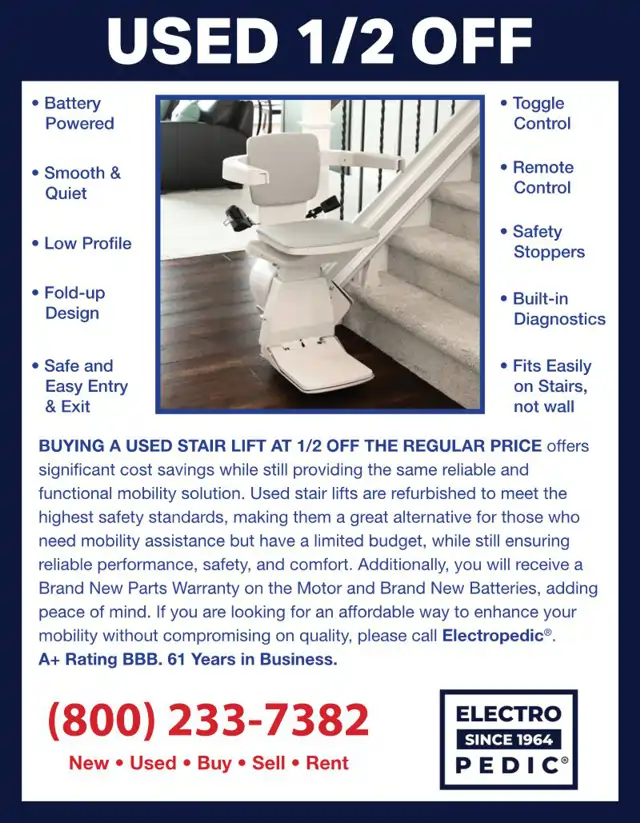 Used Chair Lifts Assortment