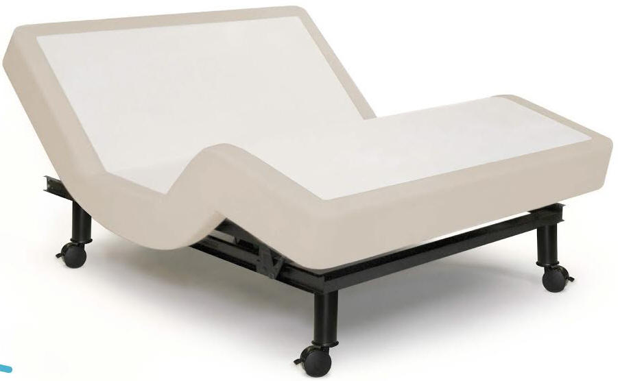 Electropedic WH2 adjustable bed with head and foot raised